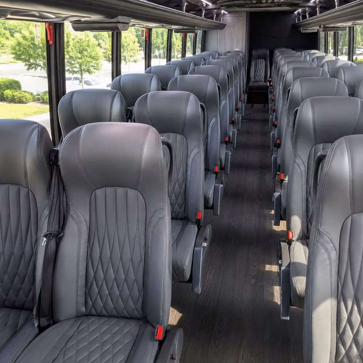 30 passenger minibus inside