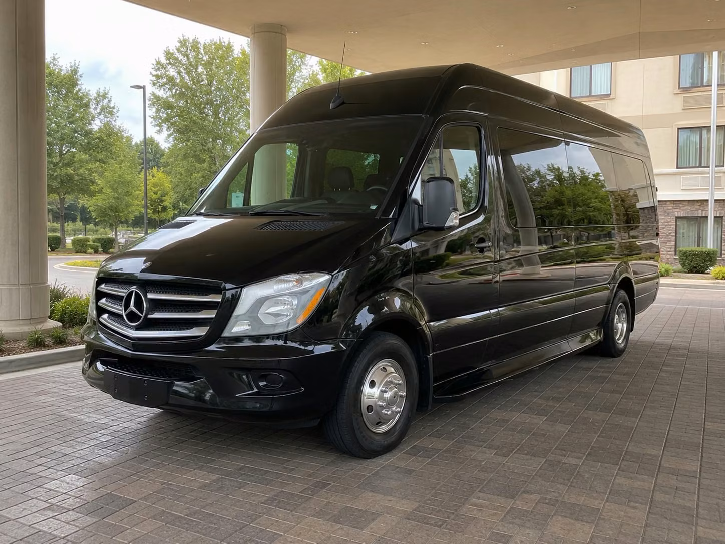 hawthorne sprinter van rental with driver
