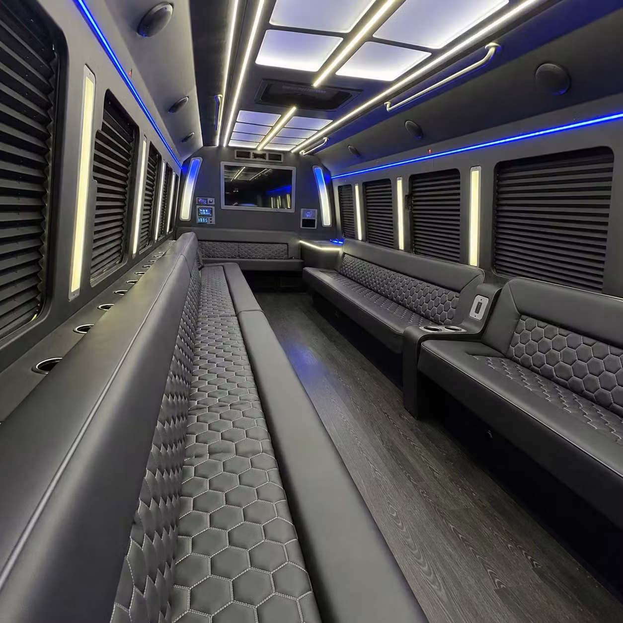 party bus interior