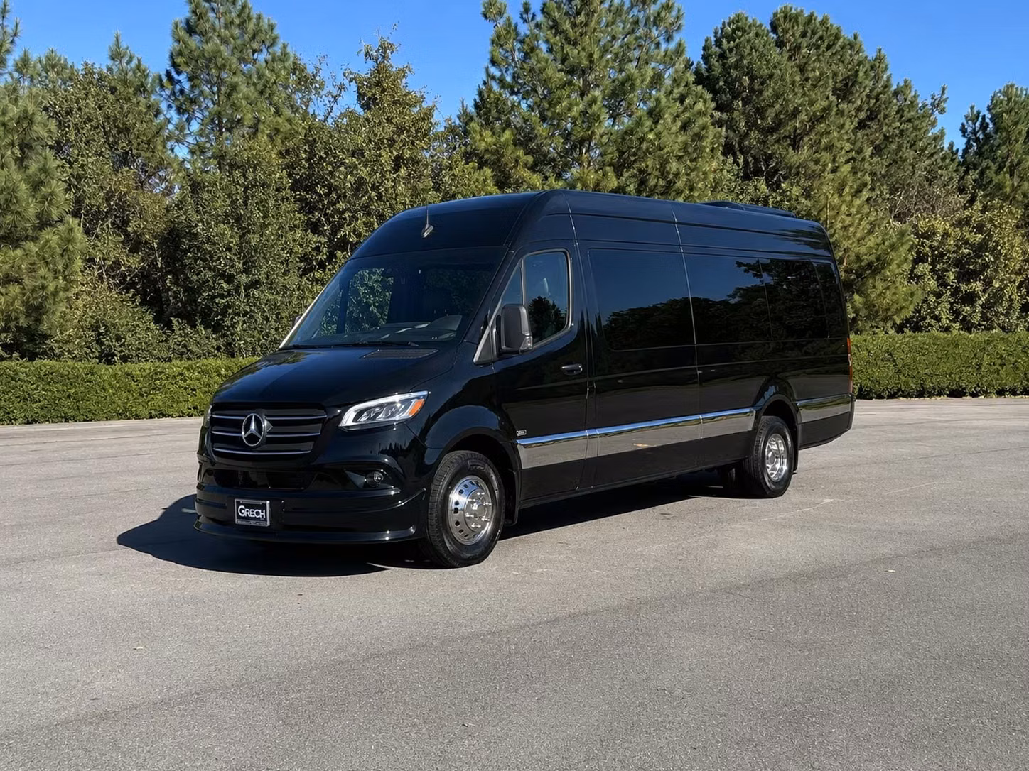 sprinter van with driver